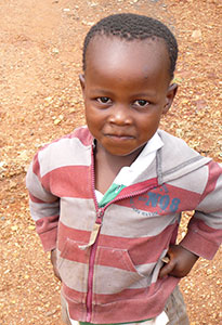 grand sourire d'enfant - Soweto